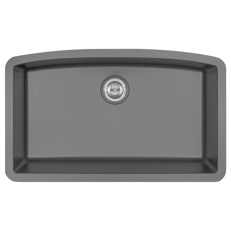MSI grey quartz single bowl 3219