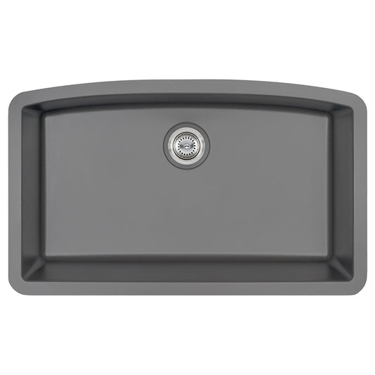 MSI grey quartz single bowl 3219
