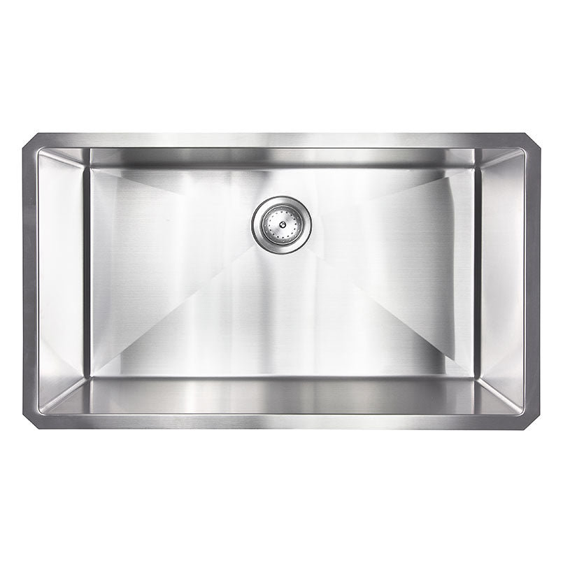 MSI handcrafted stainless single bowl 3219