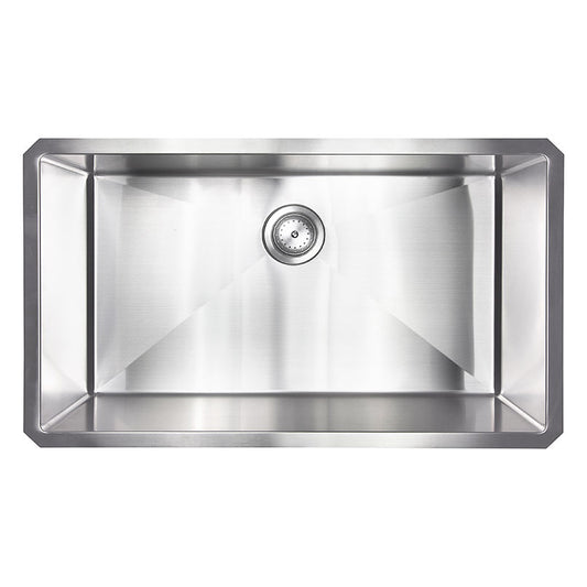 MSI handcrafted stainless single bowl 3219
