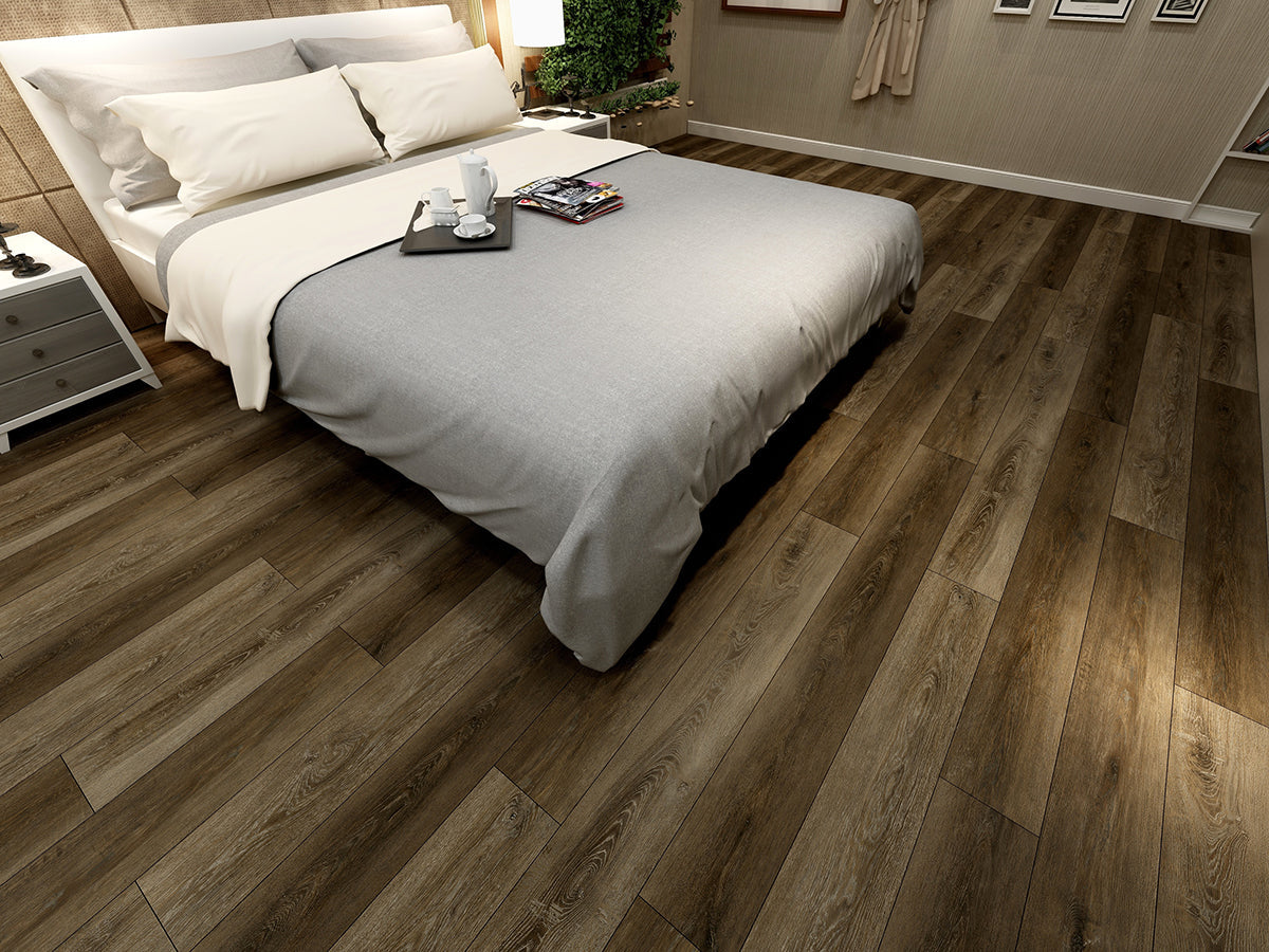 MSI Cyrus Barrell installed flooring room photo