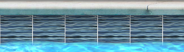 Fujiwa VIGAN-COAST Coast 6" x 6" Vigan glazed porcelain pool tile