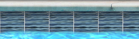 Fujiwa VIGAN-COAST Coast 6" x 6" Vigan glazed porcelain pool tile