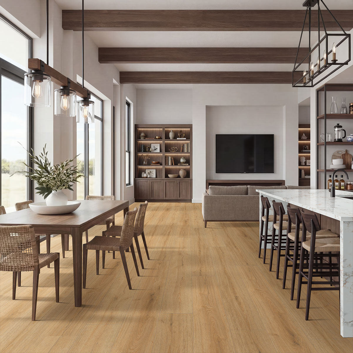 MSI Wayne Parc Elwood 9x60 luxury vinyl flooring – room scene