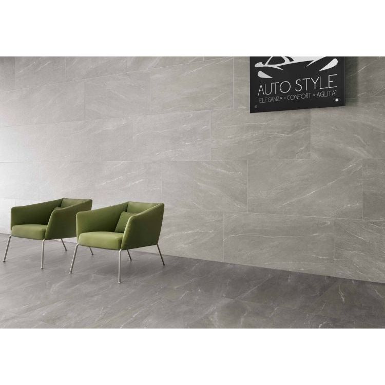 Waystone Grey 24 x 48, SANT’AGOSTINO - Hey Tiles