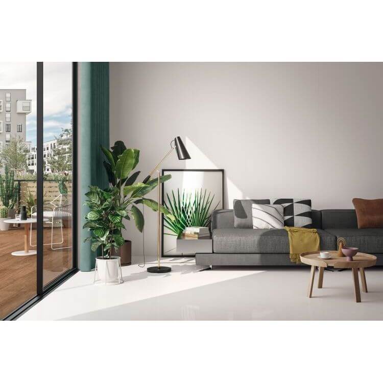 Zero.3 Must White Slab Soft 39 x 39, PANARIA CERAMICA - Hey Tiles