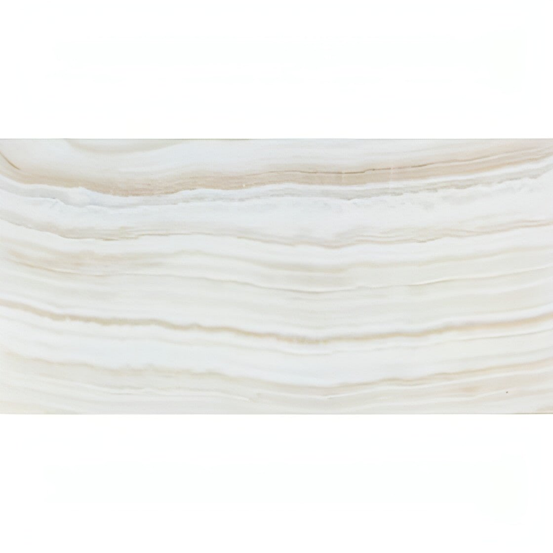 12x24 Vanilla Onyx Vein - Cut Polished Tile - Hey Tiles