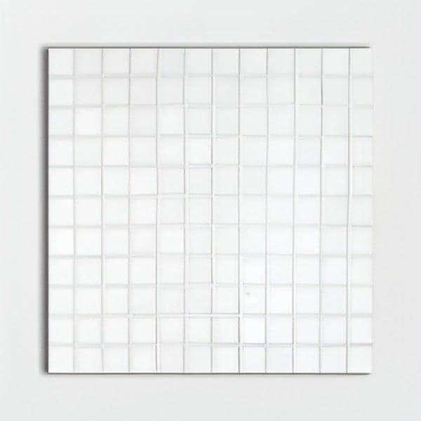 1x1 Thassos White Marble Mosaic Tile - Hey Tiles