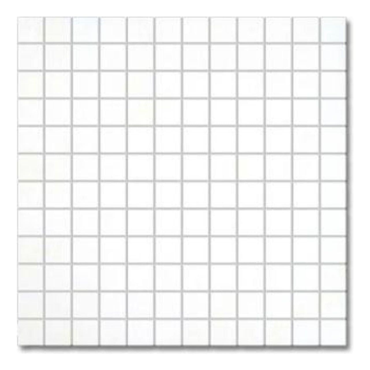 1x1 Thassos White Marble Mosaic Tile - Hey Tiles