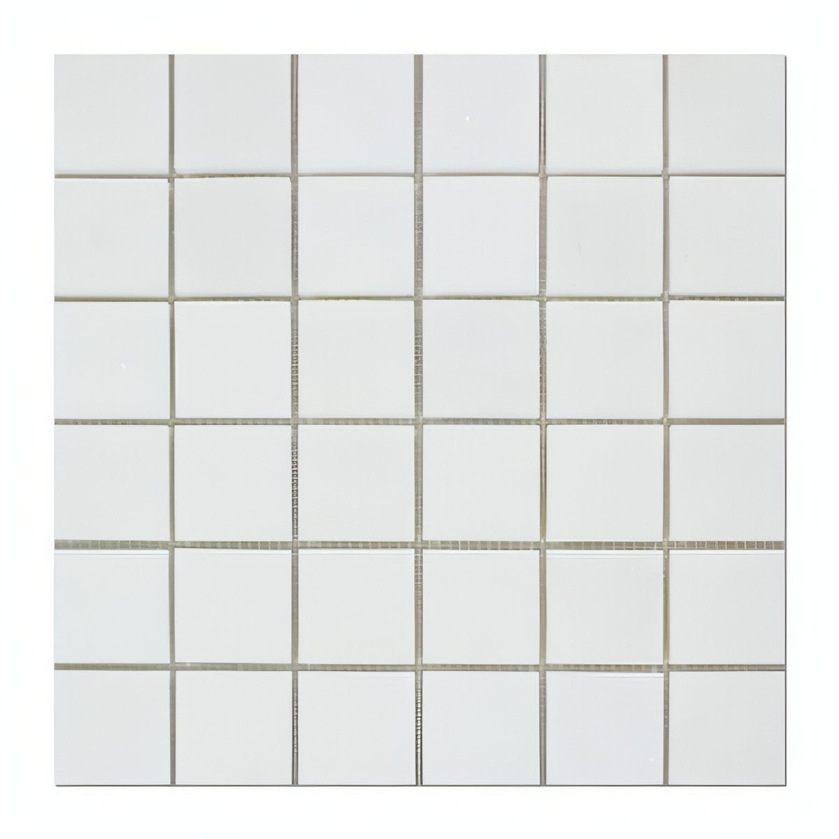 2x2 Thassos White Marble Mosaic Tile - Hey Tiles