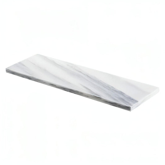 3X12 Carrara White Subway Tile - Hey Tiles