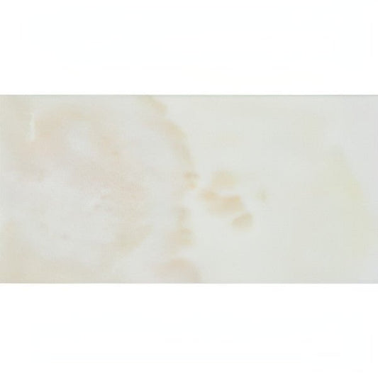 3x6 Vanilla Onyx Cross - Cut Polished Subway Tile - Hey Tiles