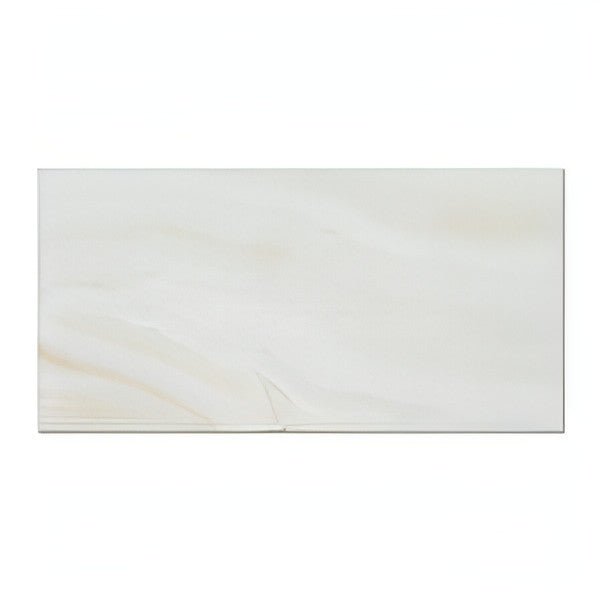 3X6 Vanilla Onyx Subway Brick Tile, Vein - Cut, Polished - Hey Tiles