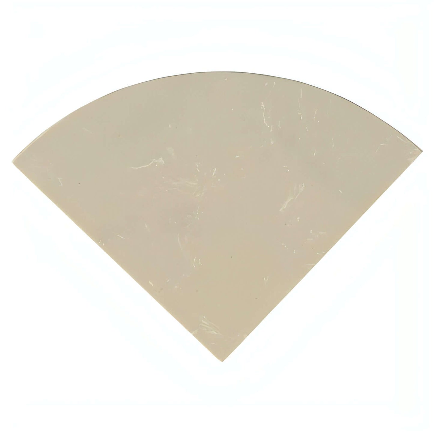 9" Radius Engineered Beige Cornershelf Polished - Hey Tiles