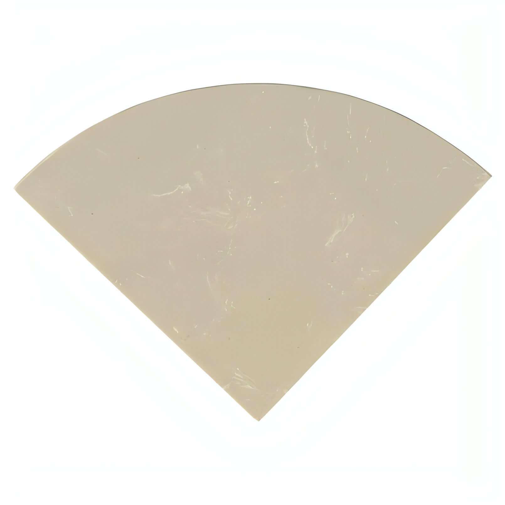 9" Radius Engineered Beige Cornershelf Polished - Hey Tiles