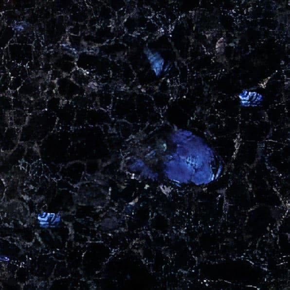 BUY ONLINE: Volga Blue Granite Tile, 12x12x⅜, Polished