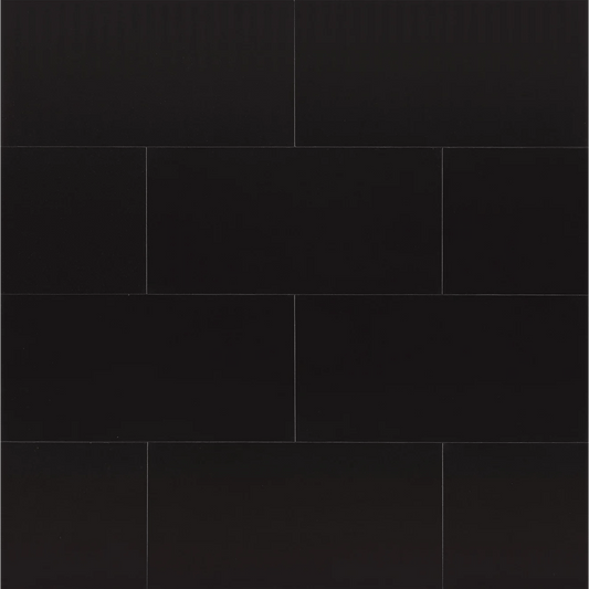 Absolute Black 12" x 24" Polished Granite Tile - Hey Tiles