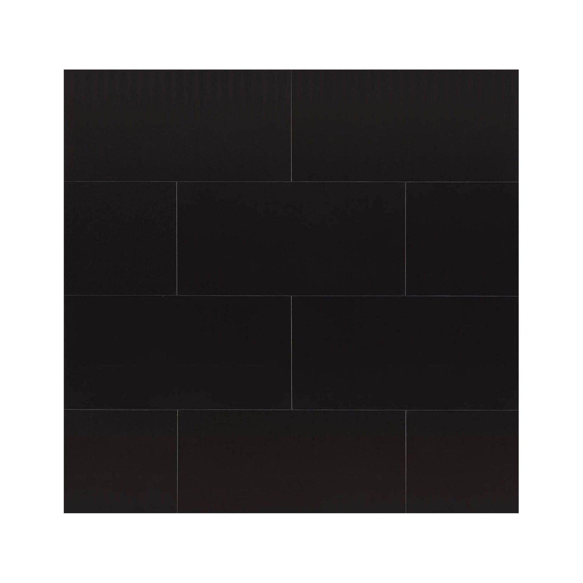 Absolute Black 12" x 24" Polished Granite Tile - Hey Tiles