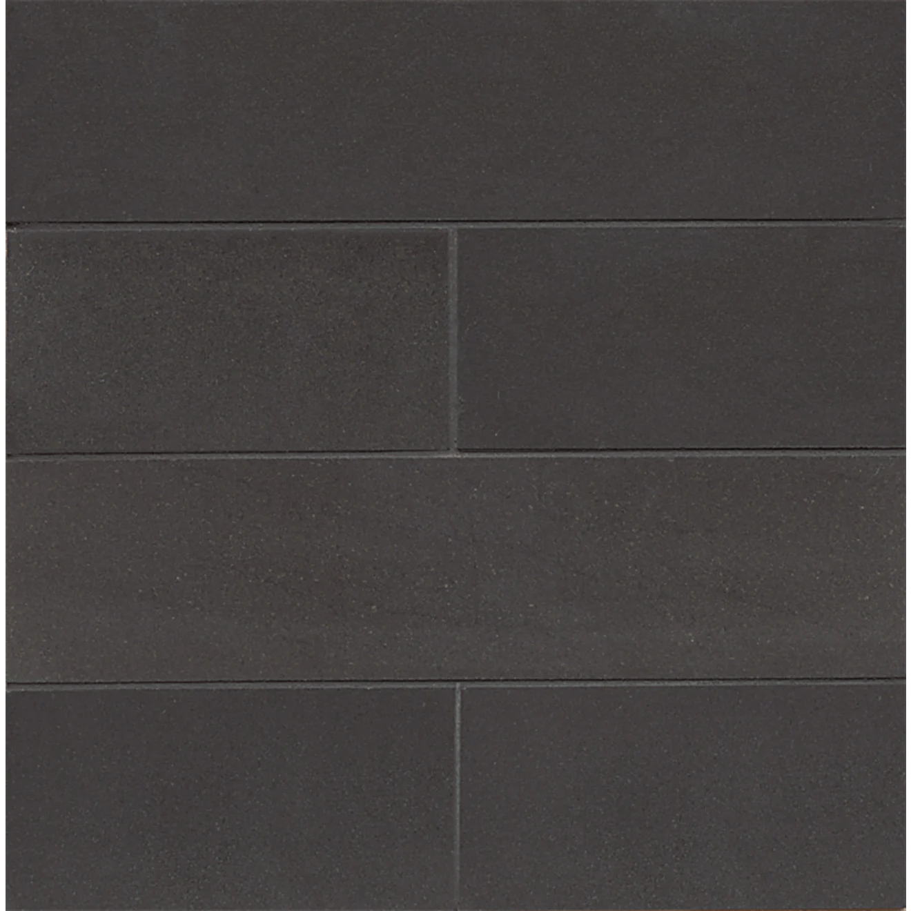 Absolute Black 3" x 12" Honed Granite Tile - Hey Tiles