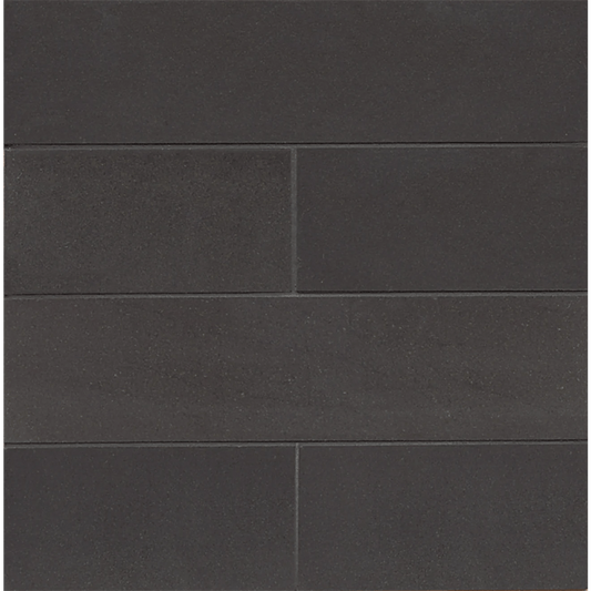 Absolute Black 3" x 12" Honed Granite Tile - Hey Tiles