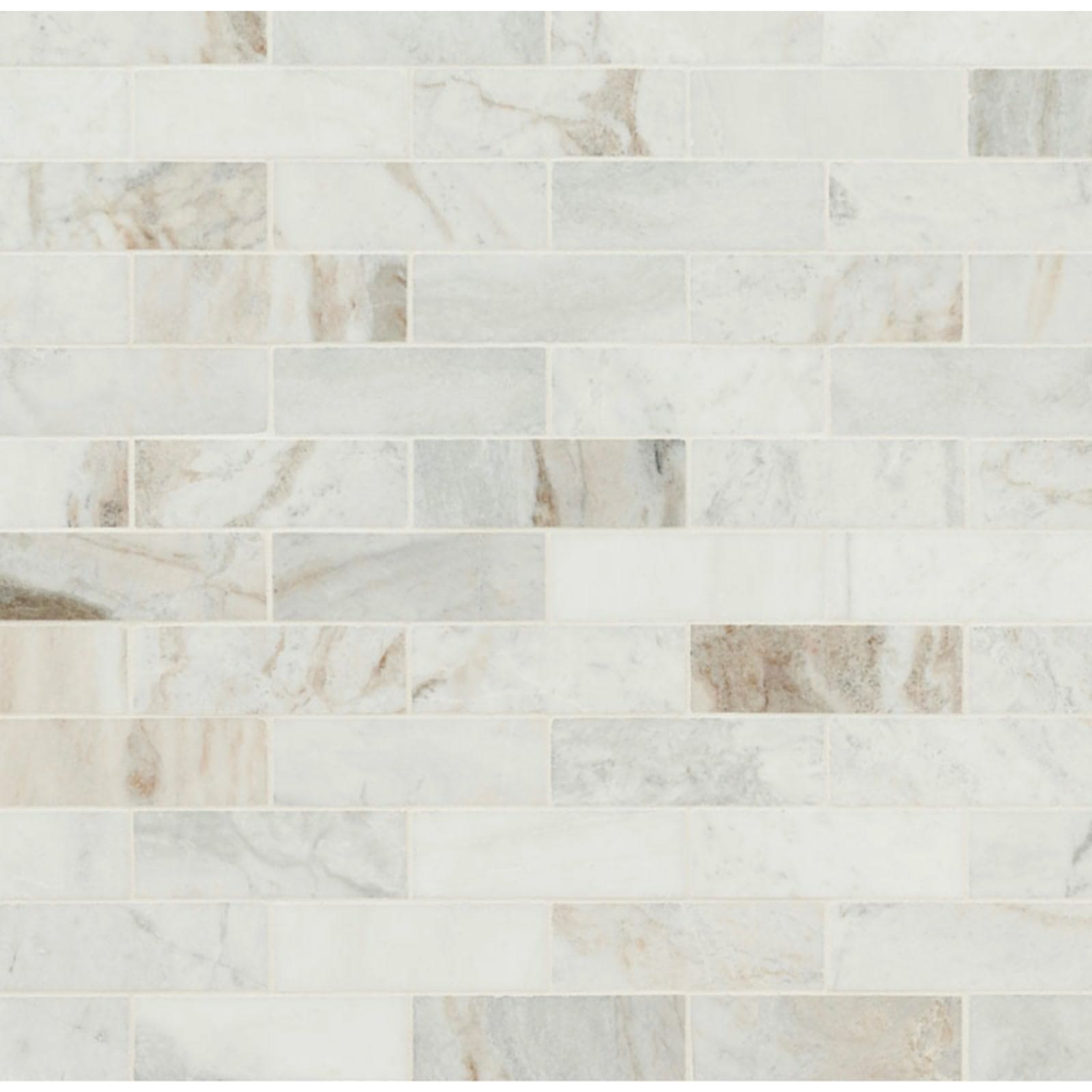 Arabescato Venato Calacatta White 2x6 Honed - Hey Tiles