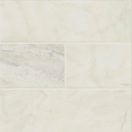 Arabescato Venato Calacatta White 4x12 Honed - Hey Tiles