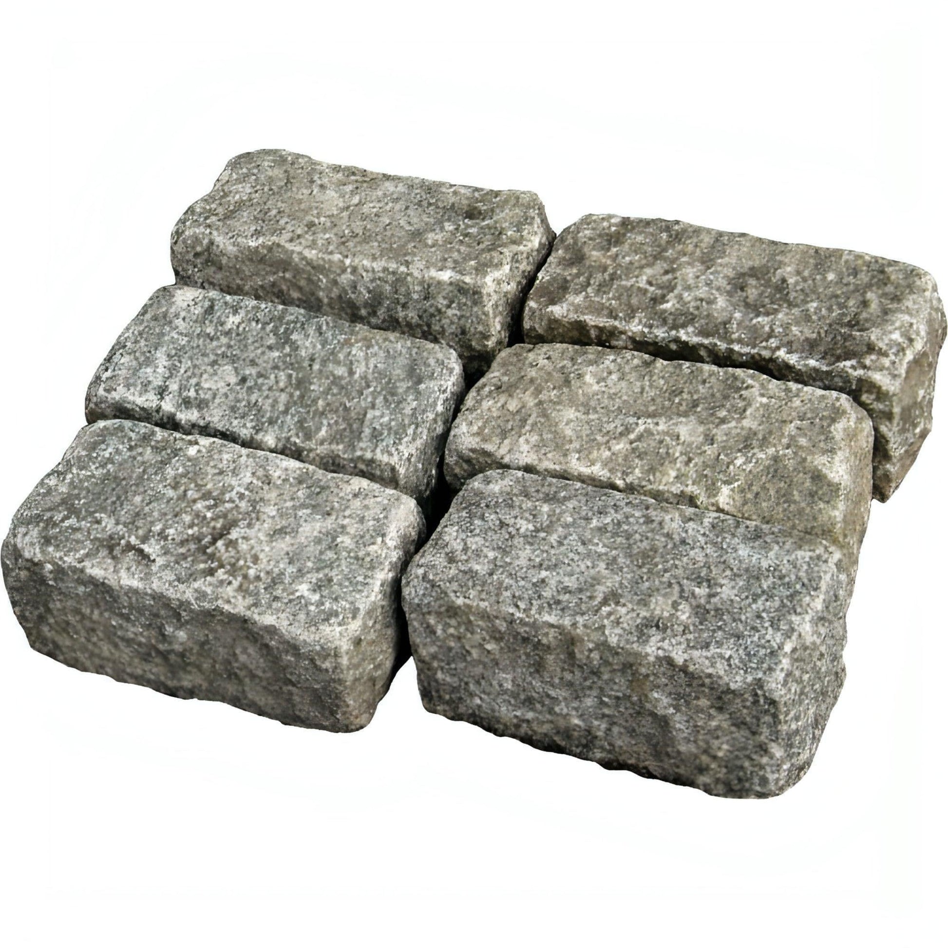 Belgian Block Cobble Pavers 4X8X2.5" - Hey Tiles