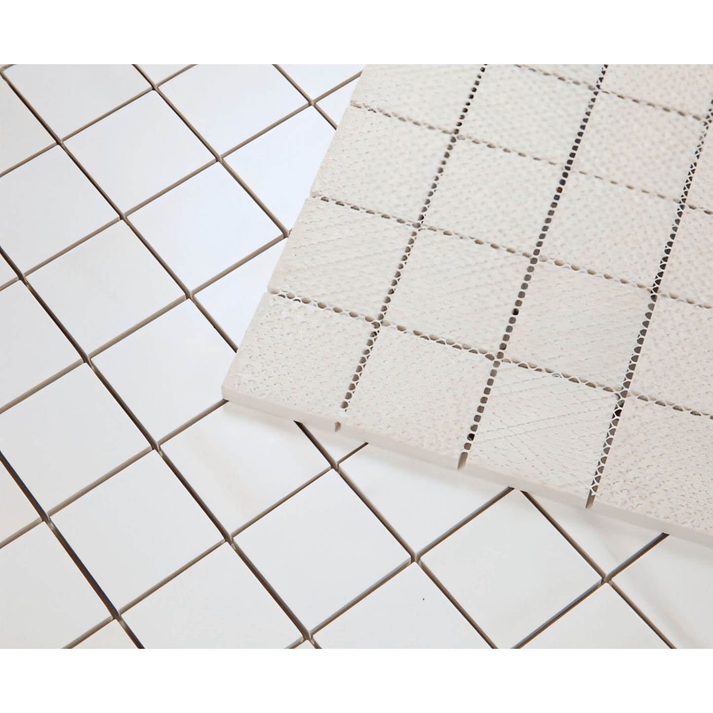 Bianco Dolomite Premium 2 x 2 Square Mosaic Marble POLISHED / HONED - Hey Tiles