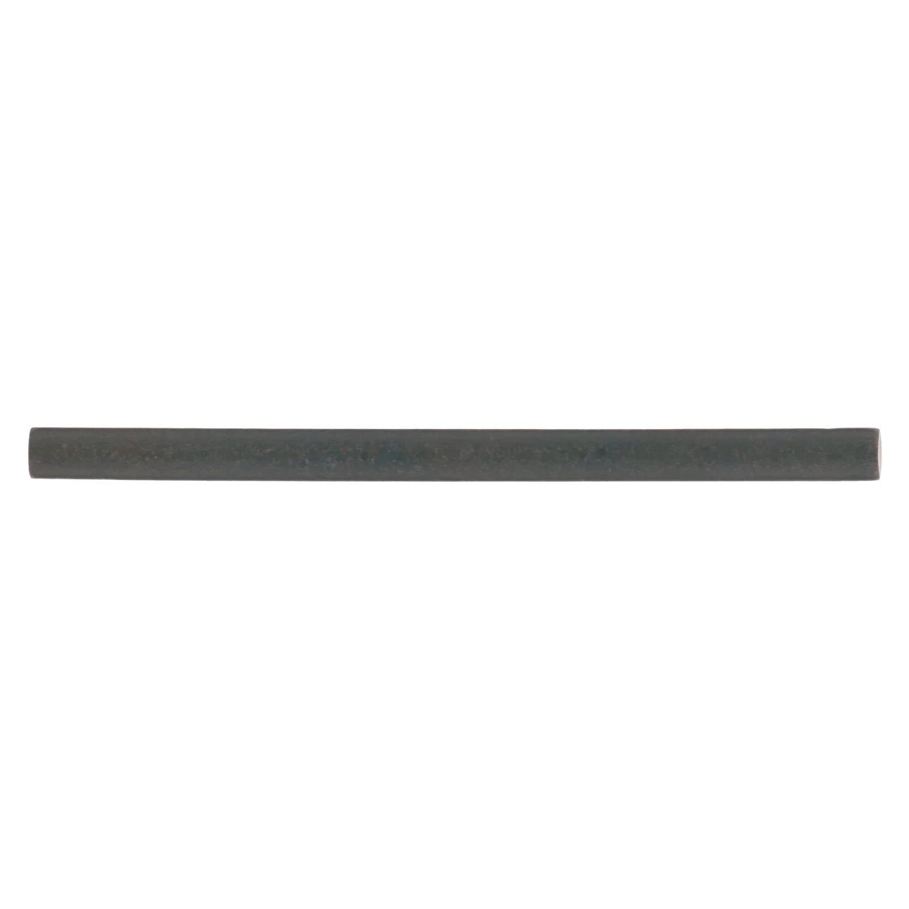 Celine 0.5" x 8" Matte Porcelain Jolly Trim in Black - Hey Tiles