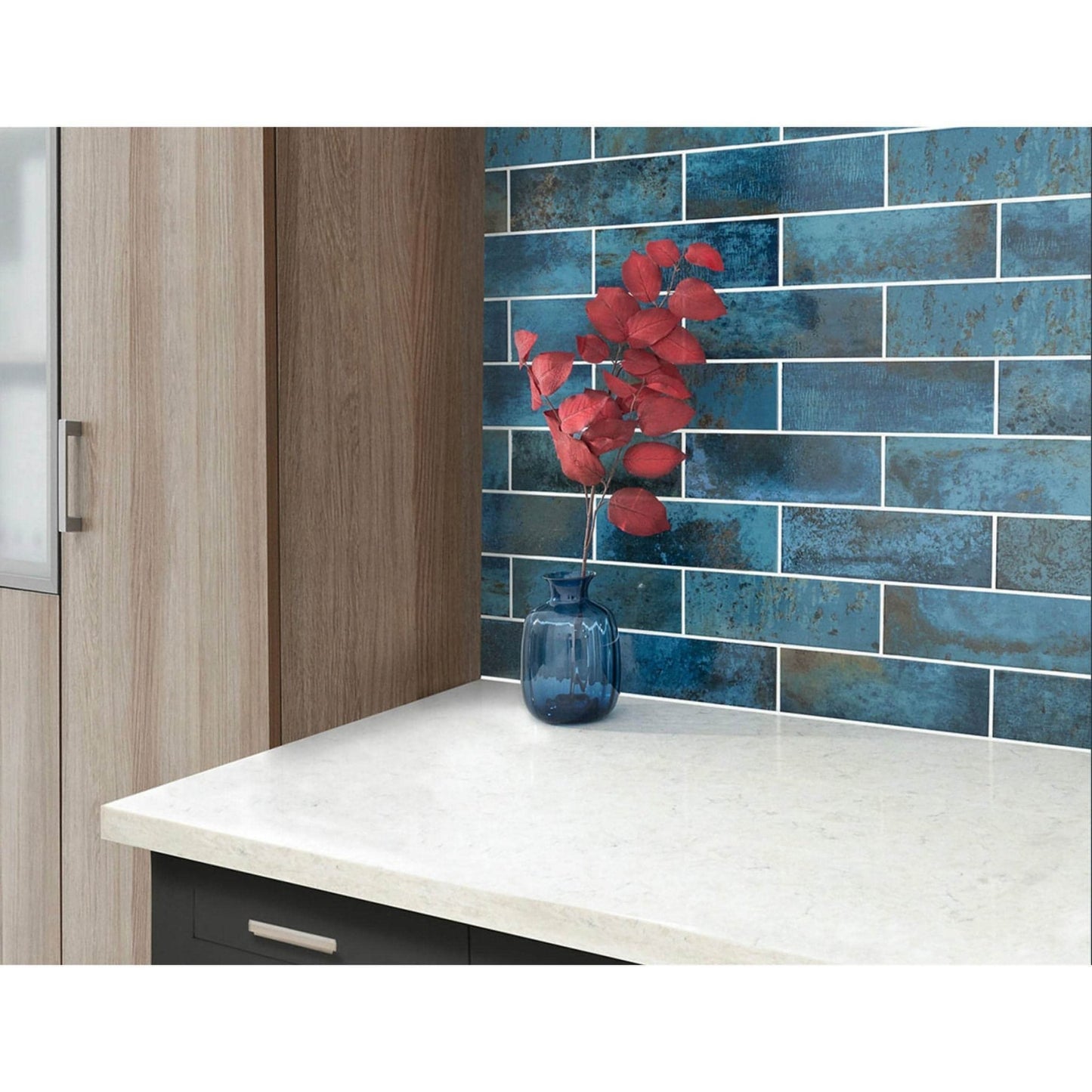 Marza Cobalt 4X12 Glossy - Hey Tiles