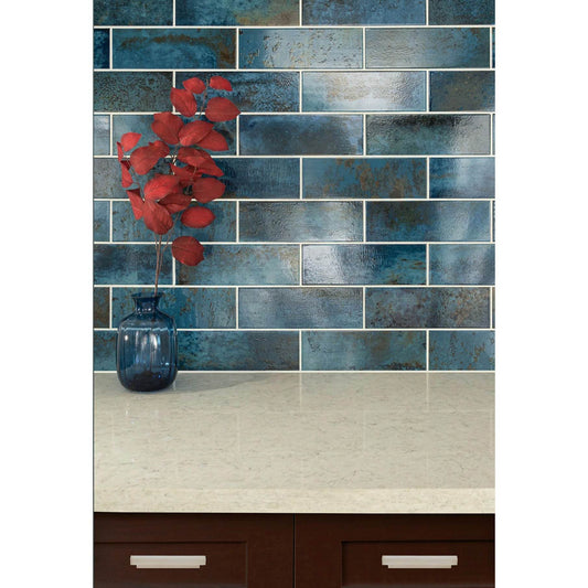 Marza Cobalt 4X12 Glossy - Hey Tiles