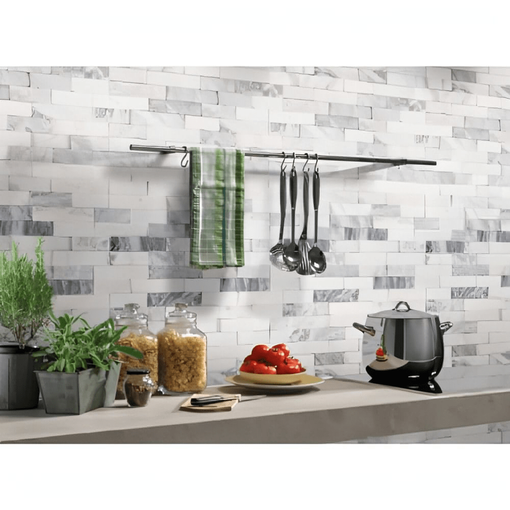 MSI Alaska Gray 6X24 Multi finish Ledger Panel - Hey Tiles