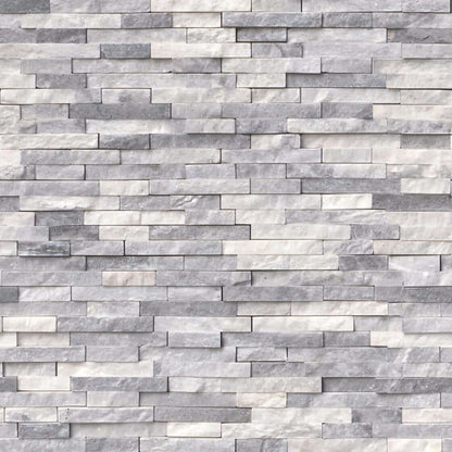 MSI Alaska Gray Split Face 12 in. x 12 in. x 10 mm Textured Mosaic - Hey Tiles