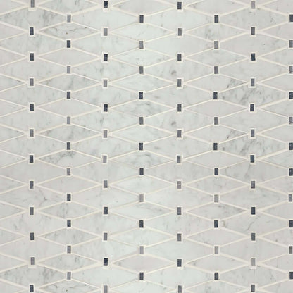 MSI Marbella Diamond Polished Carrara White - Hey Tiles