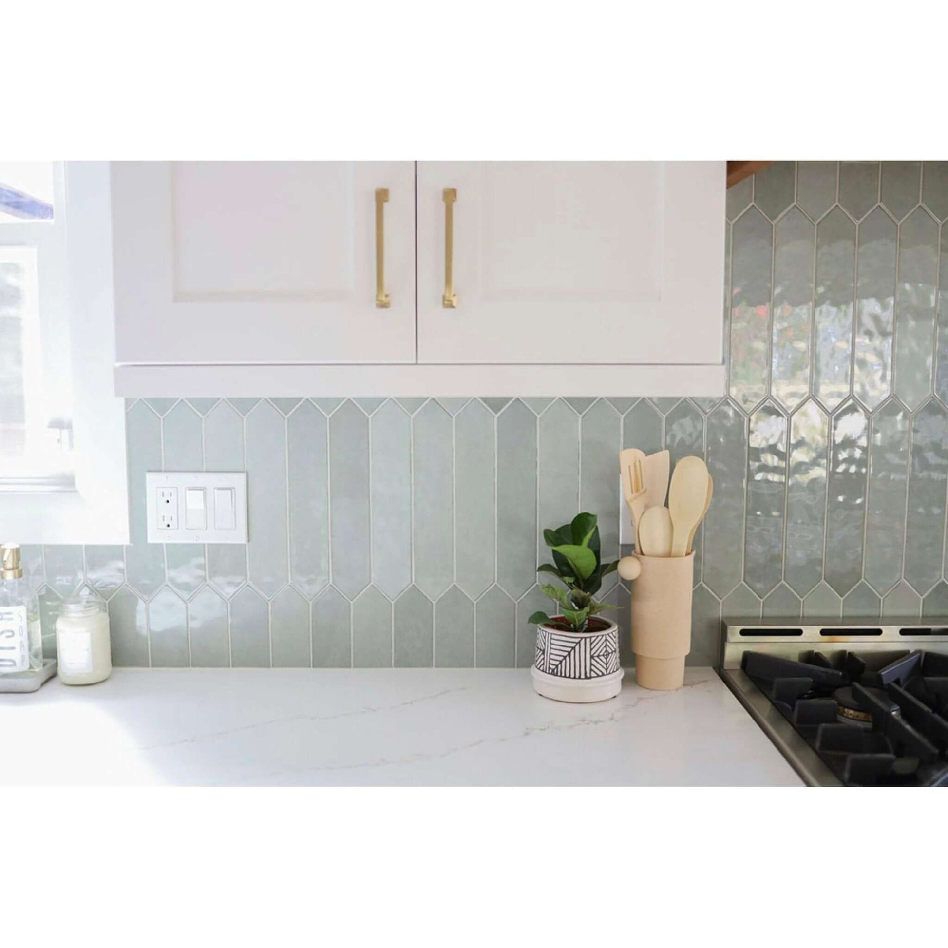 MSI Renzo Jade Picket 2.5X13 Glossy - Hey Tiles