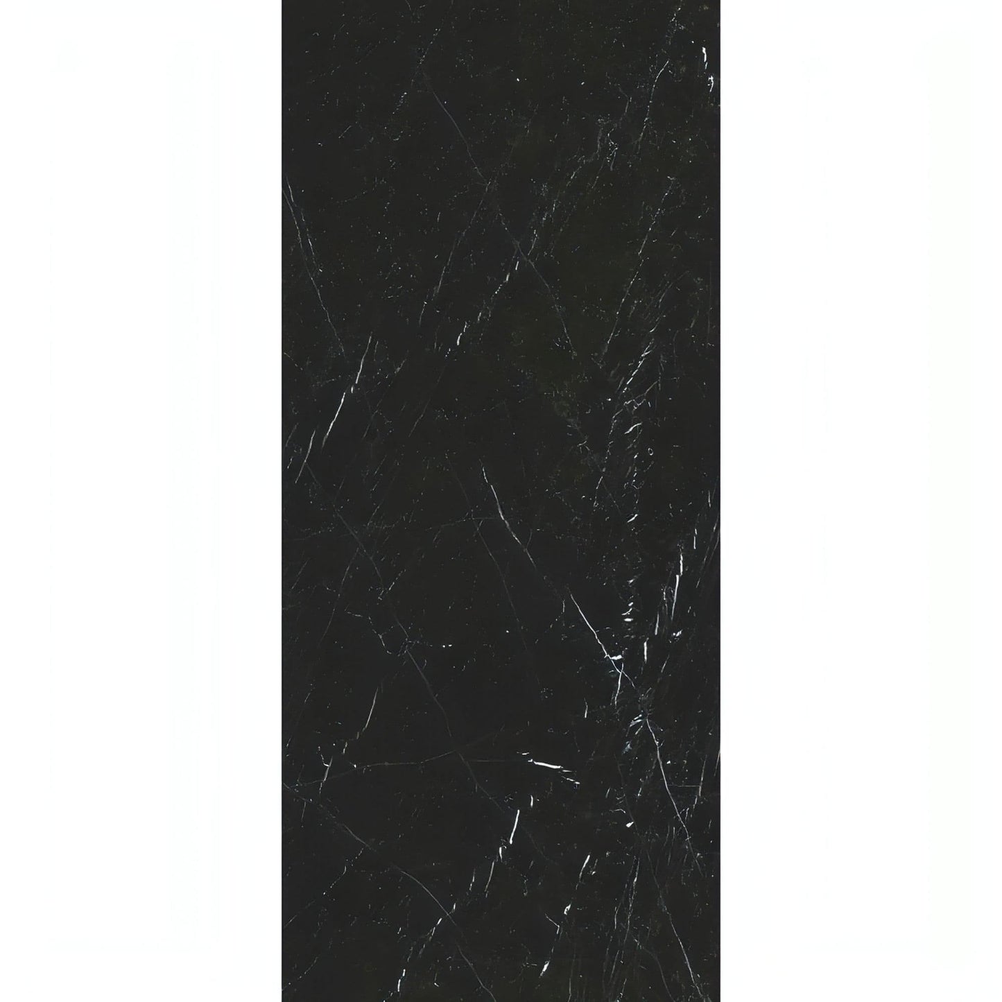 Nero Marquina Marble 12" X 24" Tile, 3/8 - Hey Tiles