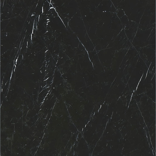 Nero Marquina Marble 18" X 18" Tile - Hey Tiles