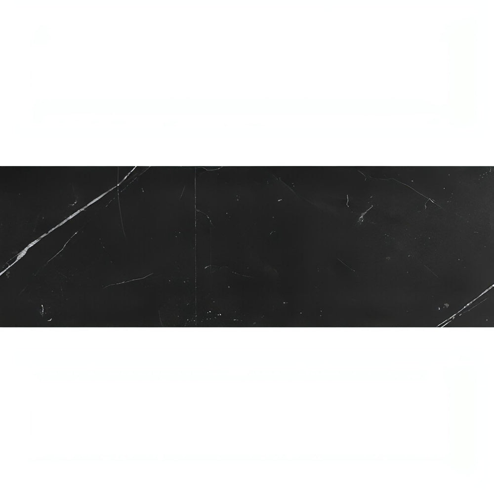 Nero Marquina Marble 4" X 12" - Hey Tiles