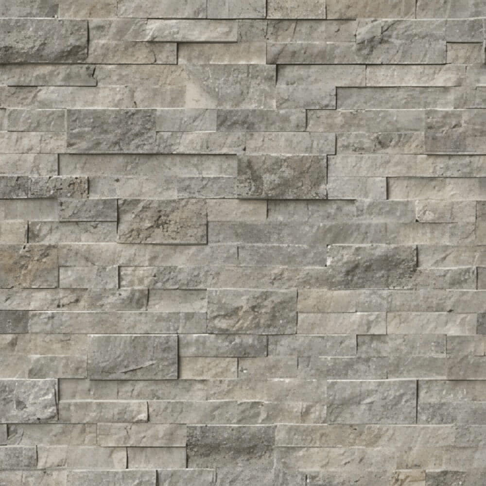 Silver Travertine Ledger Corner - Hey Tiles