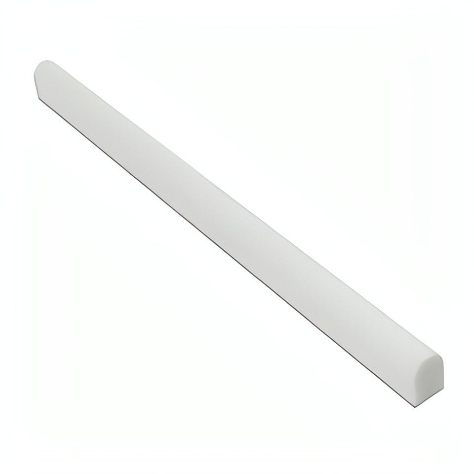 Thassos White Marble 1/2 X 12 Pencil Liner - Hey Tiles