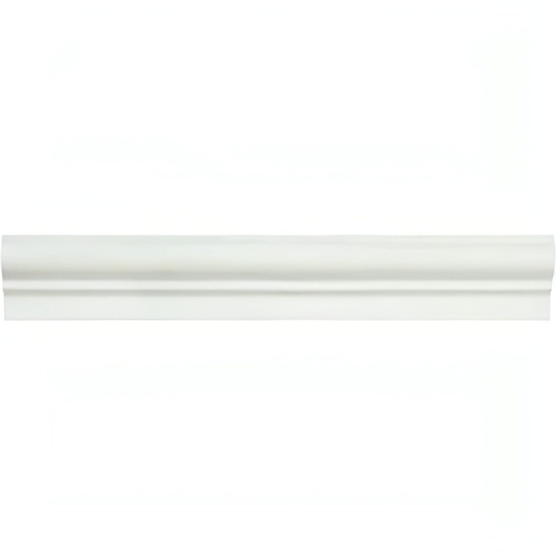 Thassos White Marble Honed Og - 1 Chair Rail Molding Trim - Hey Tiles