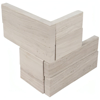 White Oak 3D Mini Panel Corner - heytiles